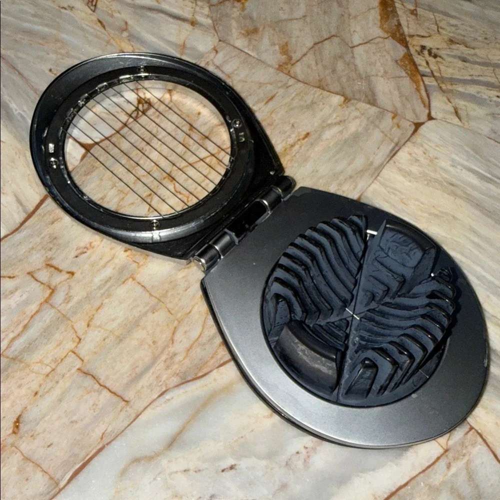 Silver and Black Egg Slicer Heavy Weight High Quality